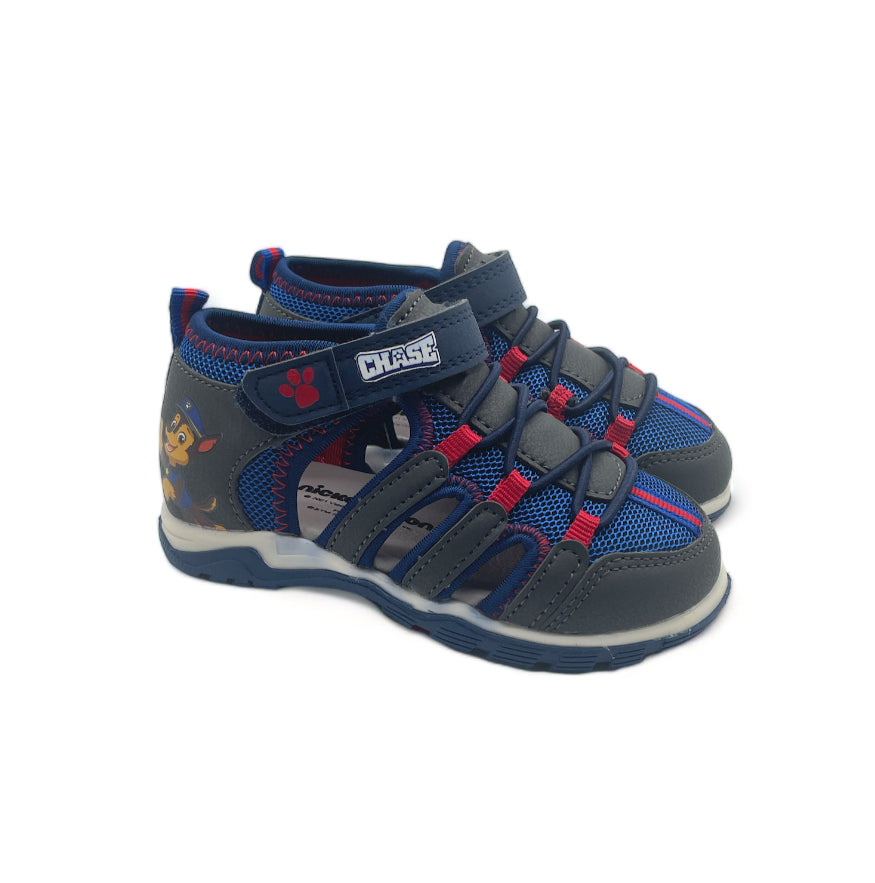 Basket à trous Pat Patrouille Bleu Blanc Rouge garçon - Enfant