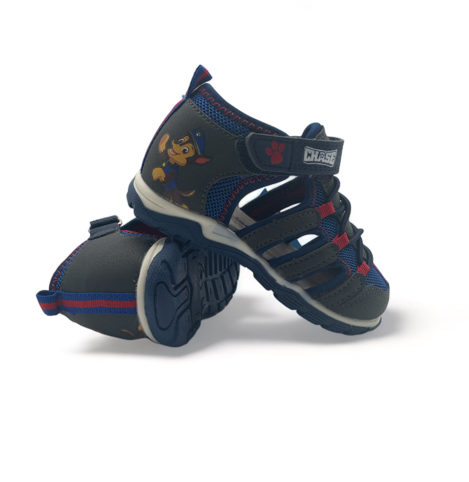 Basket à trous Pat Patrouille Bleu Blanc Rouge garçon - Enfant