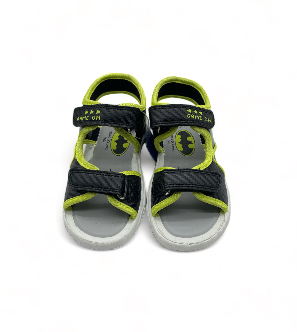 Sandales Batman vert Fluo pour Garçon effet carbone - Enfant
