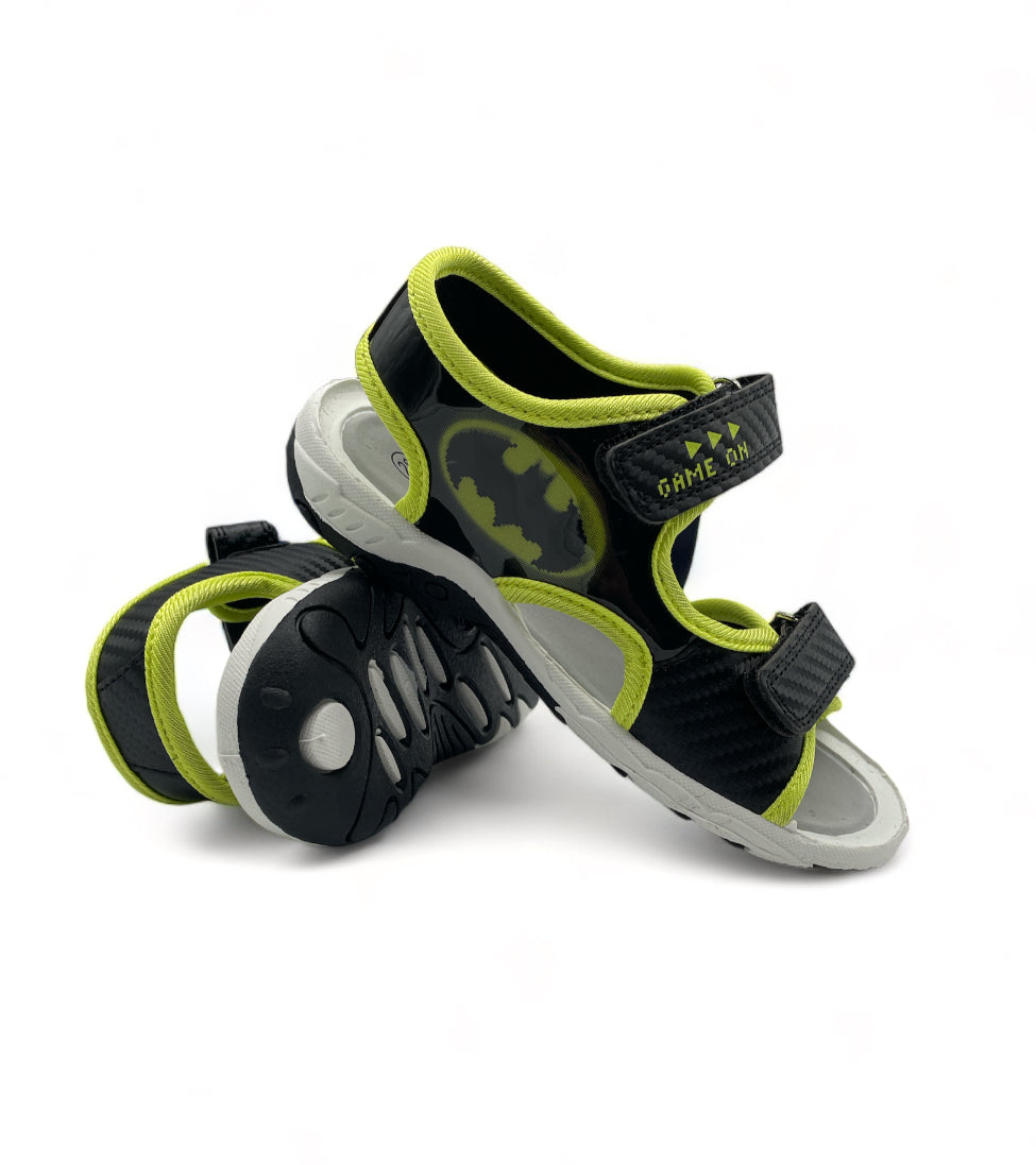 Sandales Batman vert Fluo pour Garçon effet carbone - Enfant