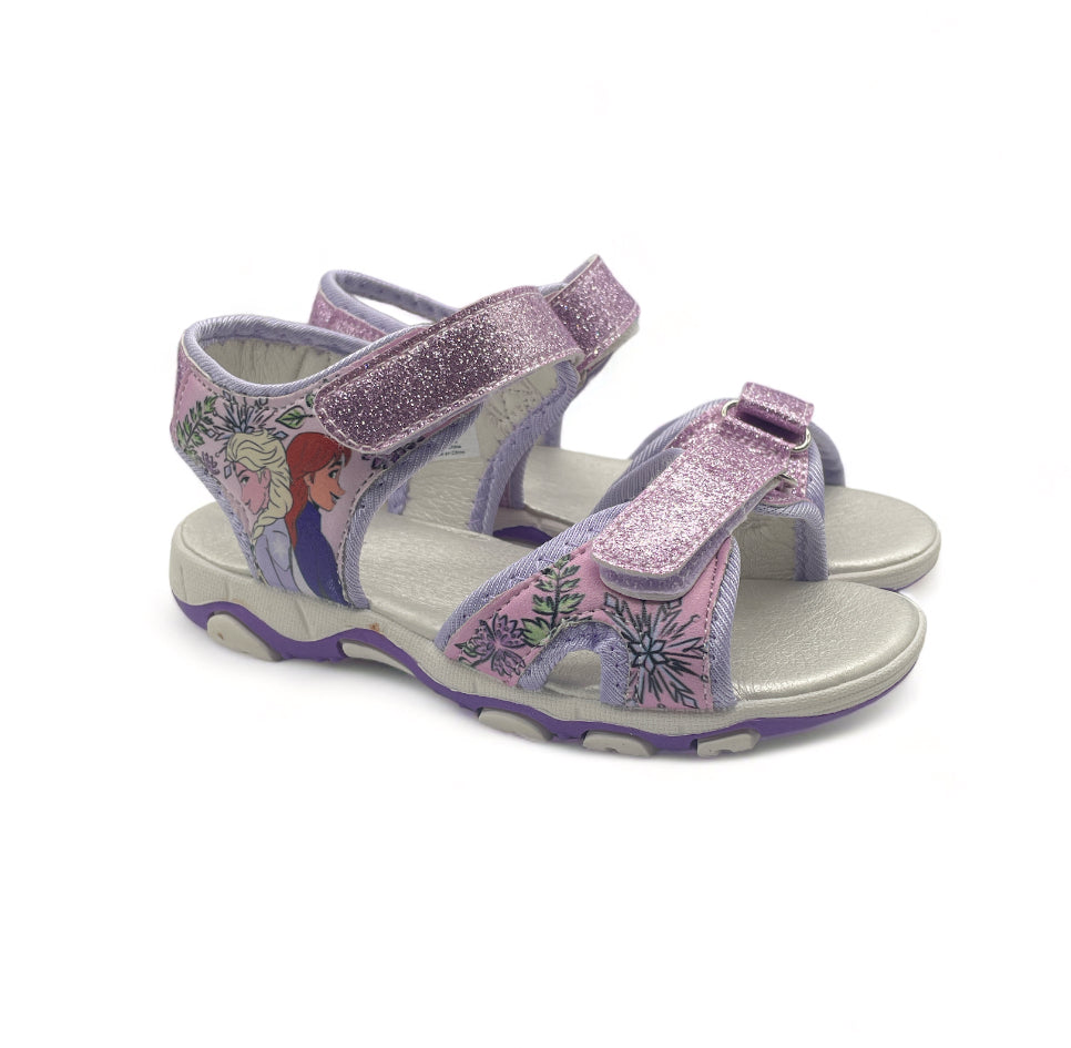 Sandales rose Pailletée La Reine des Neiges Anna pour Fille - Enfant