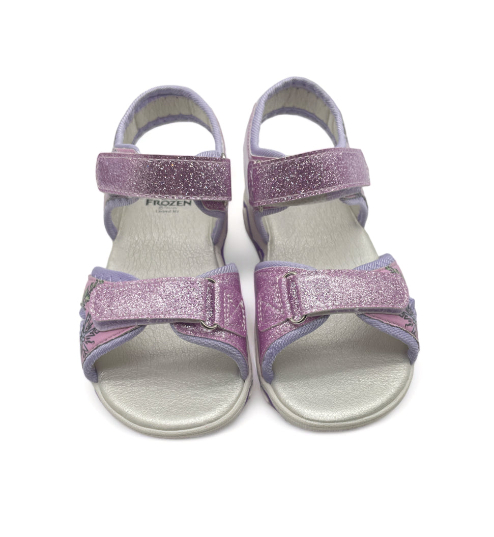 Sandales rose Pailletée La Reine des Neiges Anna pour Fille - Enfant