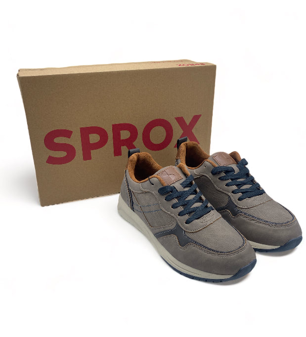 Basket de ville Taupe Beige confort Sprox - Homme