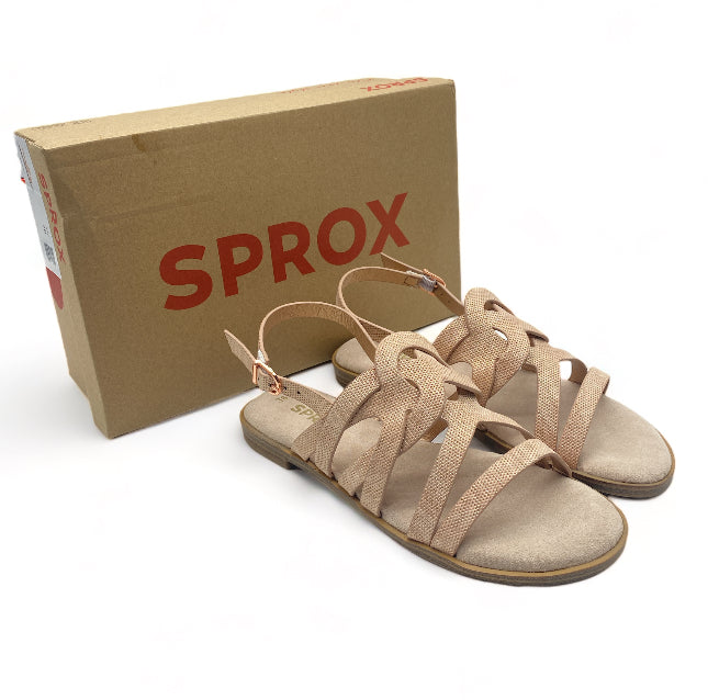 Sandales or rosé chic Sprox - Femme