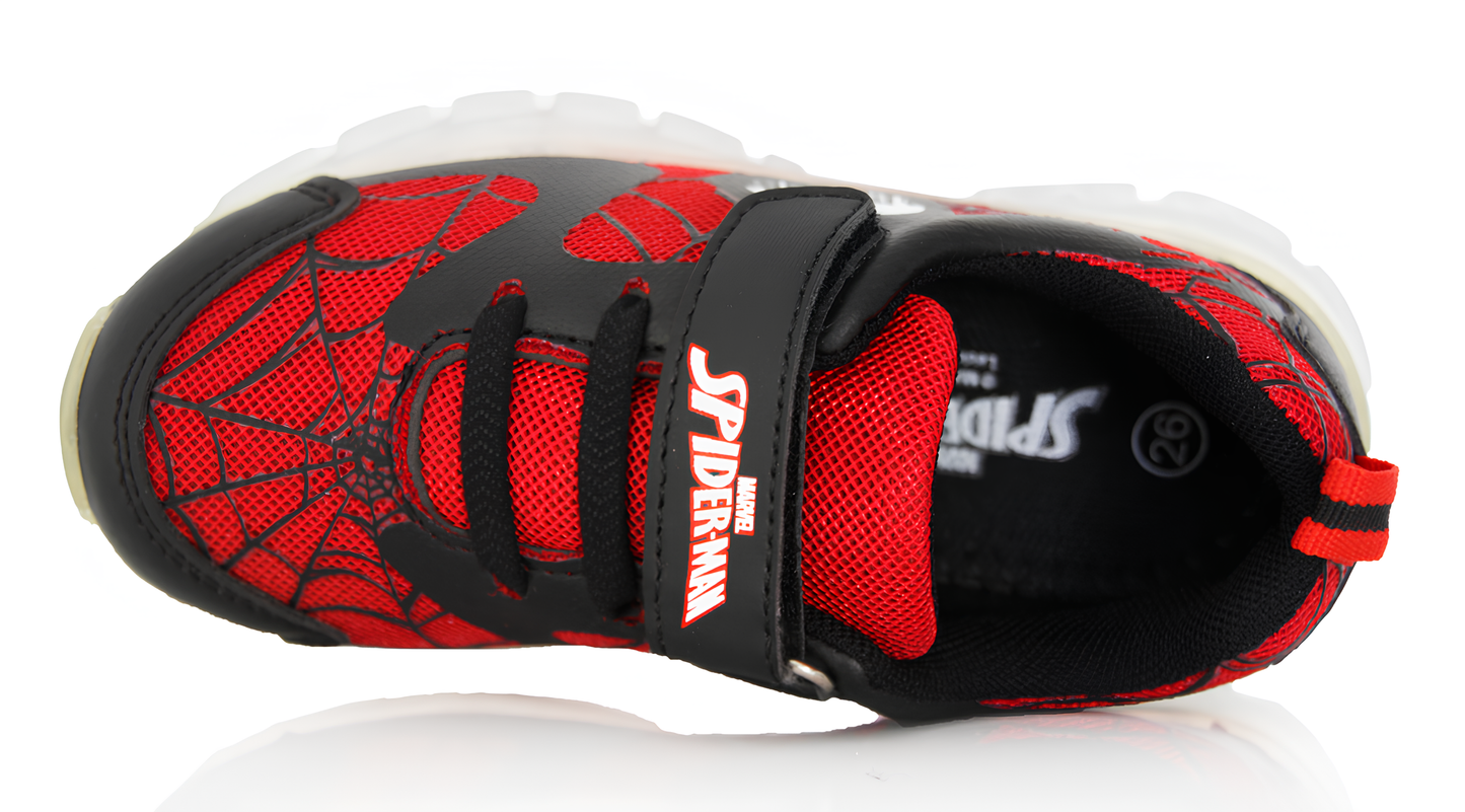 Baskets Enfant Spider-Man Rouge & Noir