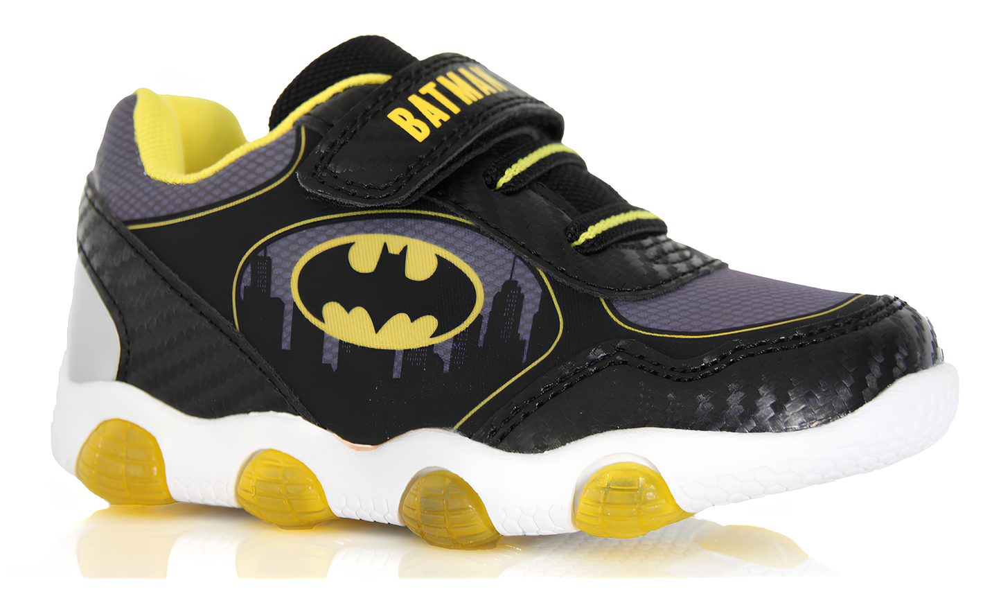 Baskets Enfant Batman Noires & Jaunes