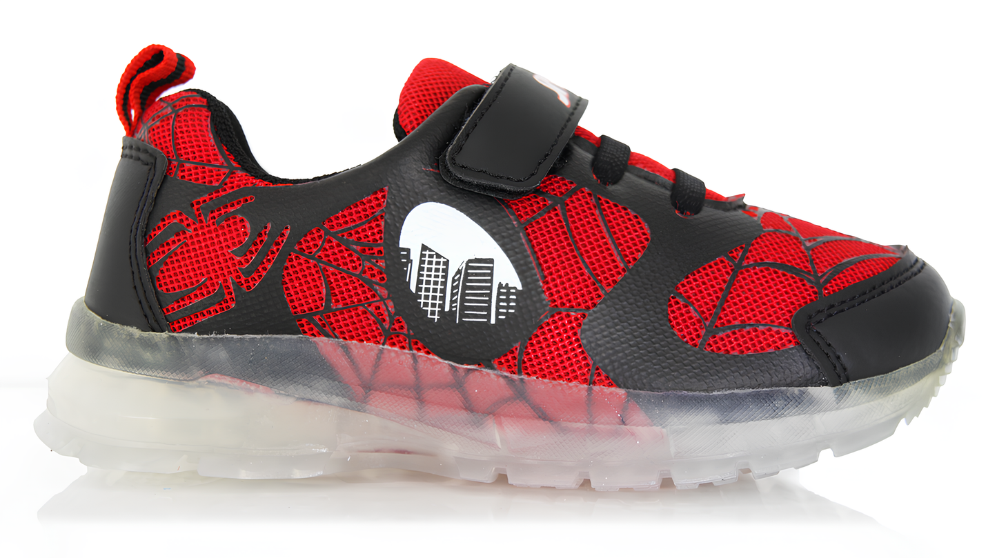 Baskets Enfant Spider-Man Rouge & Noir