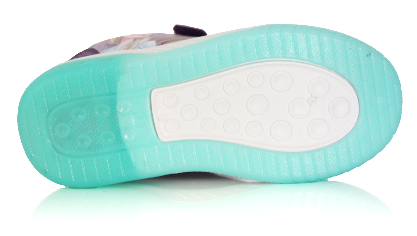 Baskets Fille Disney La Reine des Neiges violette