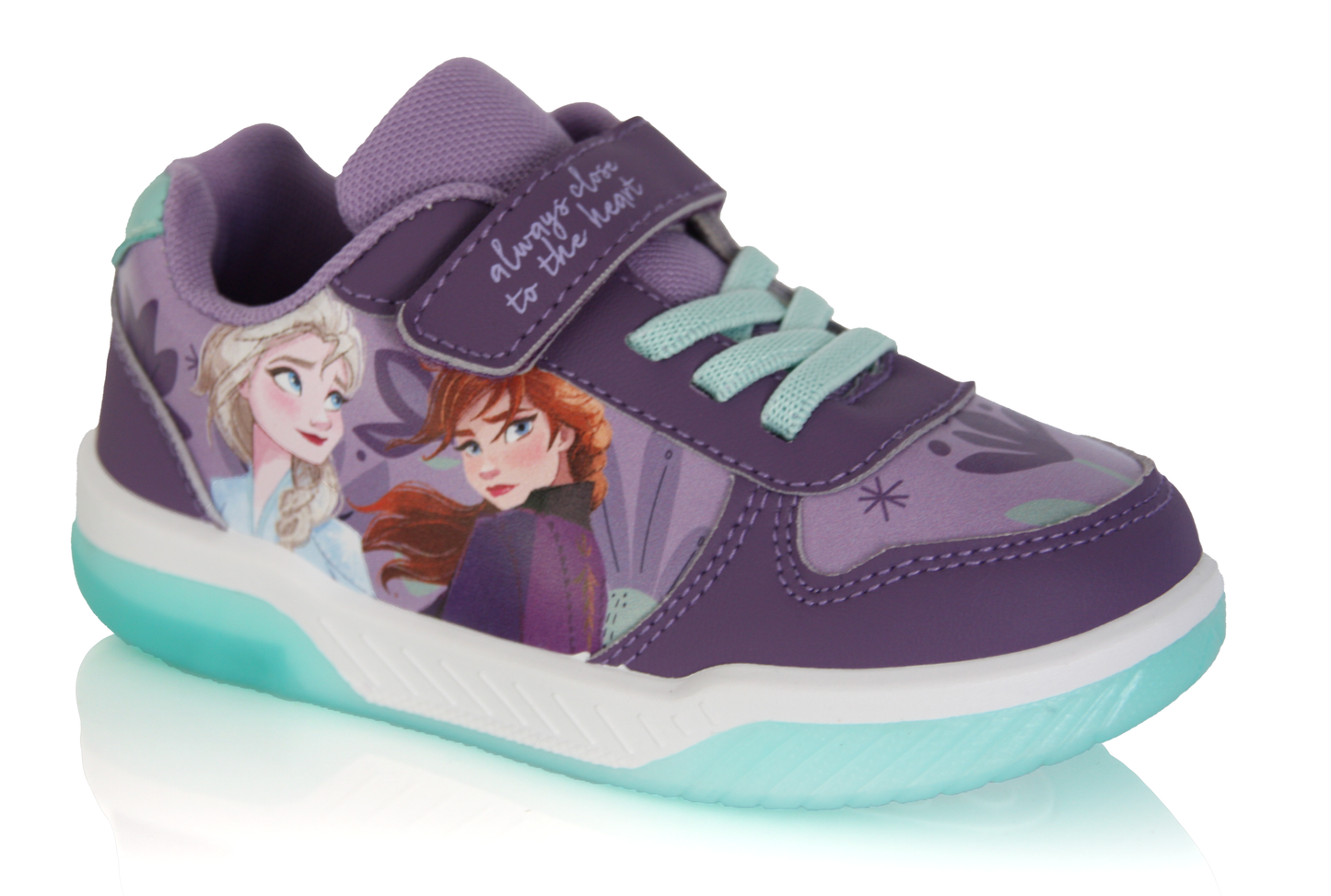Baskets Fille Disney La Reine des Neiges violette