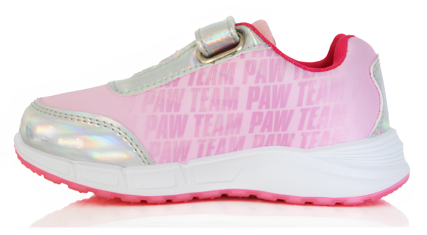 Baskets Fille Pat’ Patrouille Rose Skye & Everest