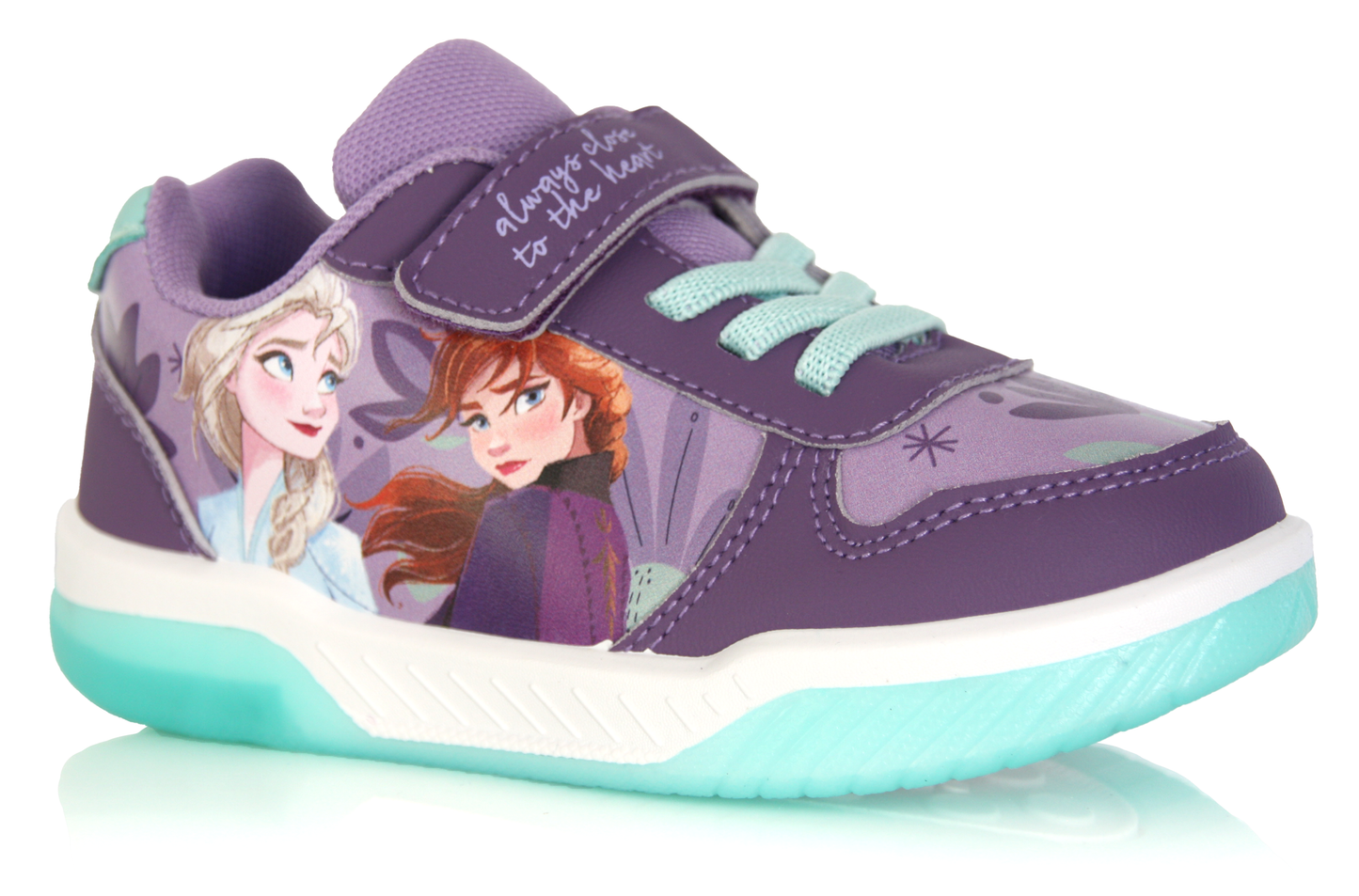 Baskets Fille Disney La Reine des Neiges violette