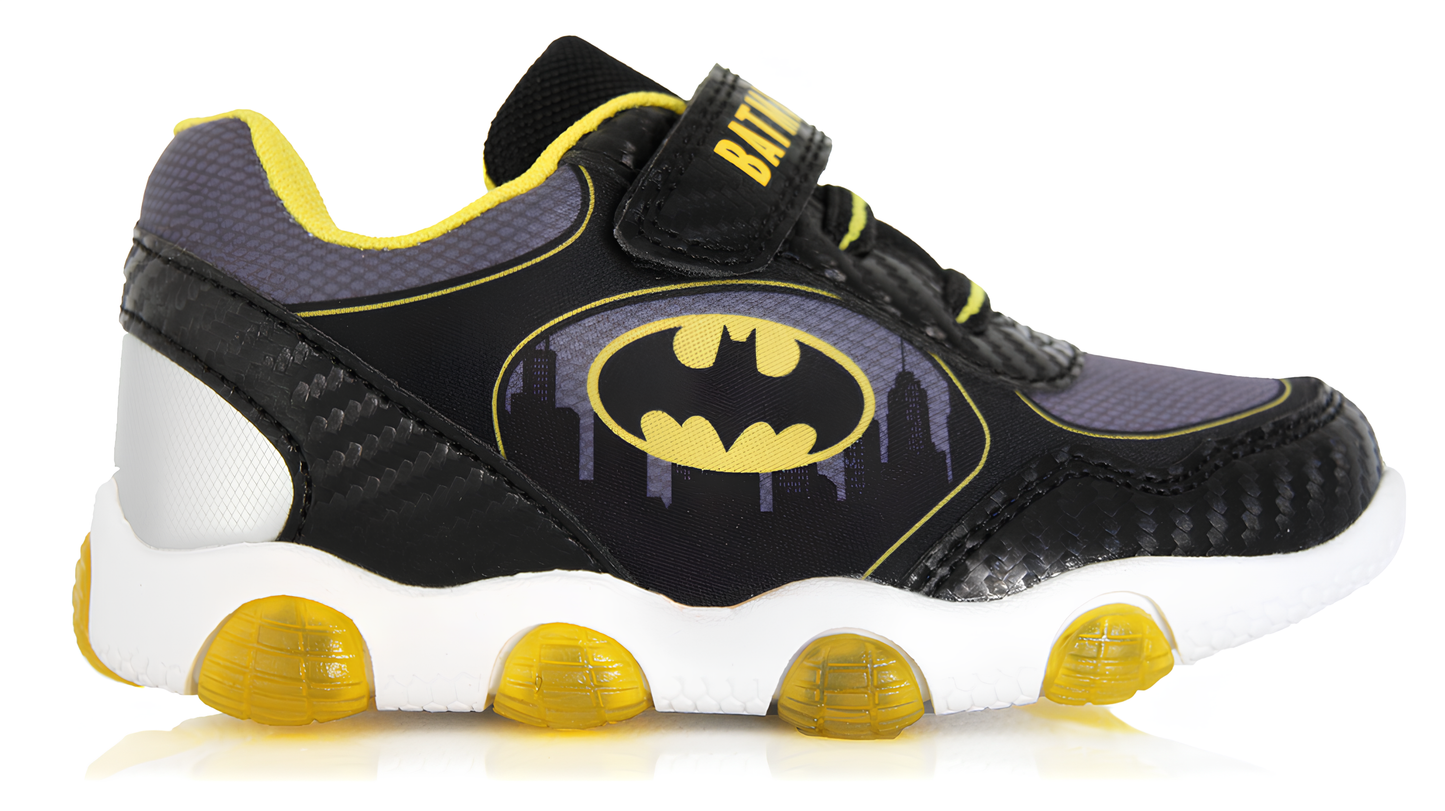 Baskets Enfant Batman Noires & Jaunes