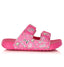 Claquettes Barbie Fille Roses à Double Bride Réglable 24 au 32