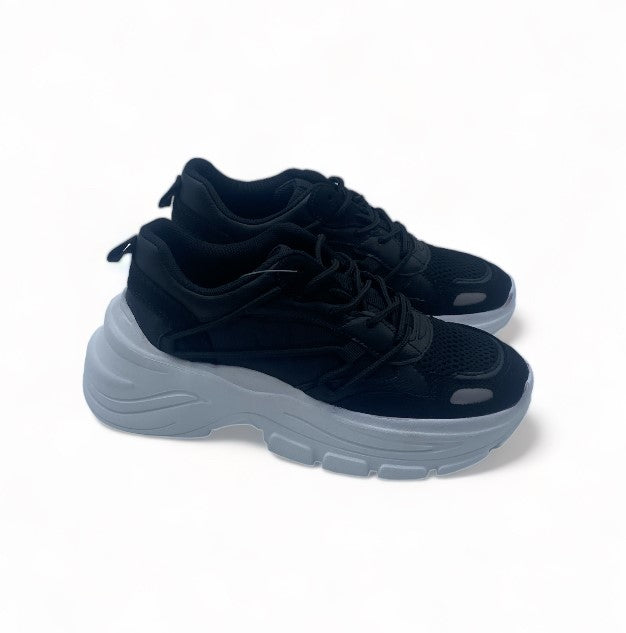 Chaussure Noir grande semelle Sprox - Unisexe