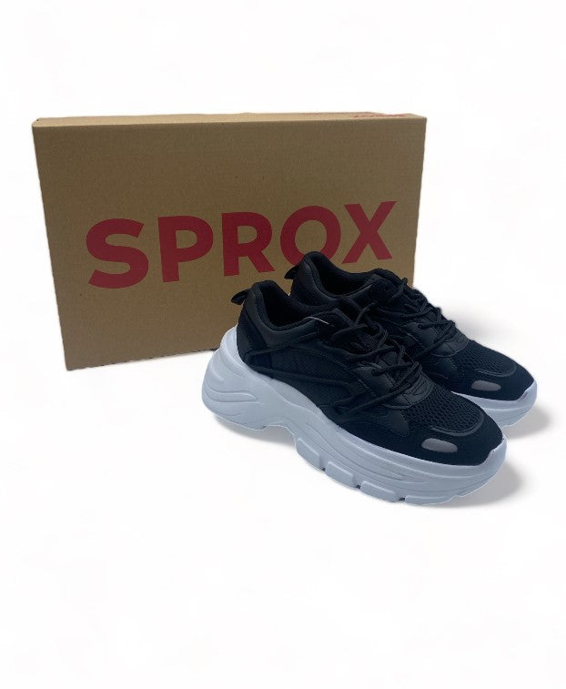 Chaussure Noir grande semelle Sprox - Unisexe