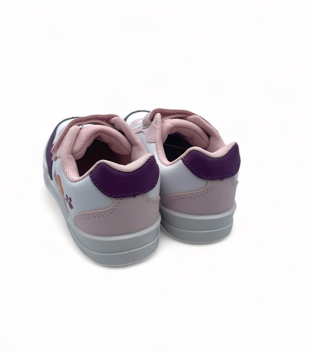 Basket Pat-Patrouille enfant blanche et rose Stella - Fille