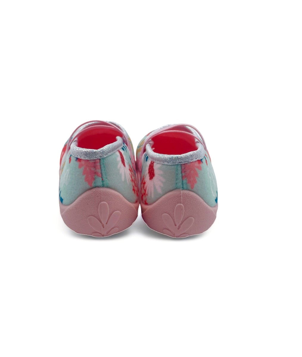 Chaussons enfant type ballerine La Reine Des Neiges rose -Fille