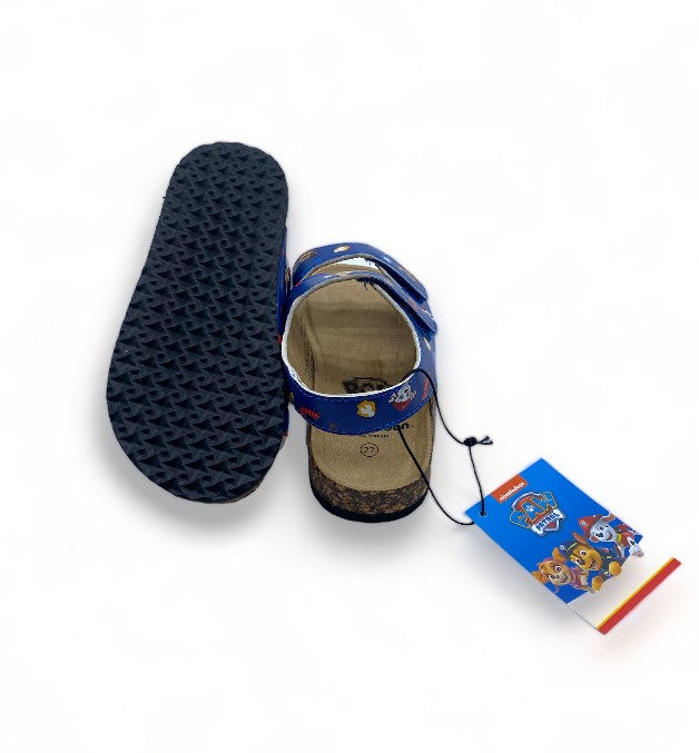 Sandales Pat Patrouille Bleues à scratch