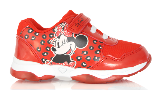 Baskets Enfant Minnie Mouse Rouges