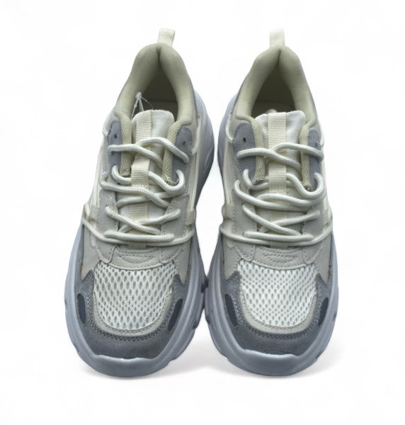 Basket Sprox empiècement grise Femme