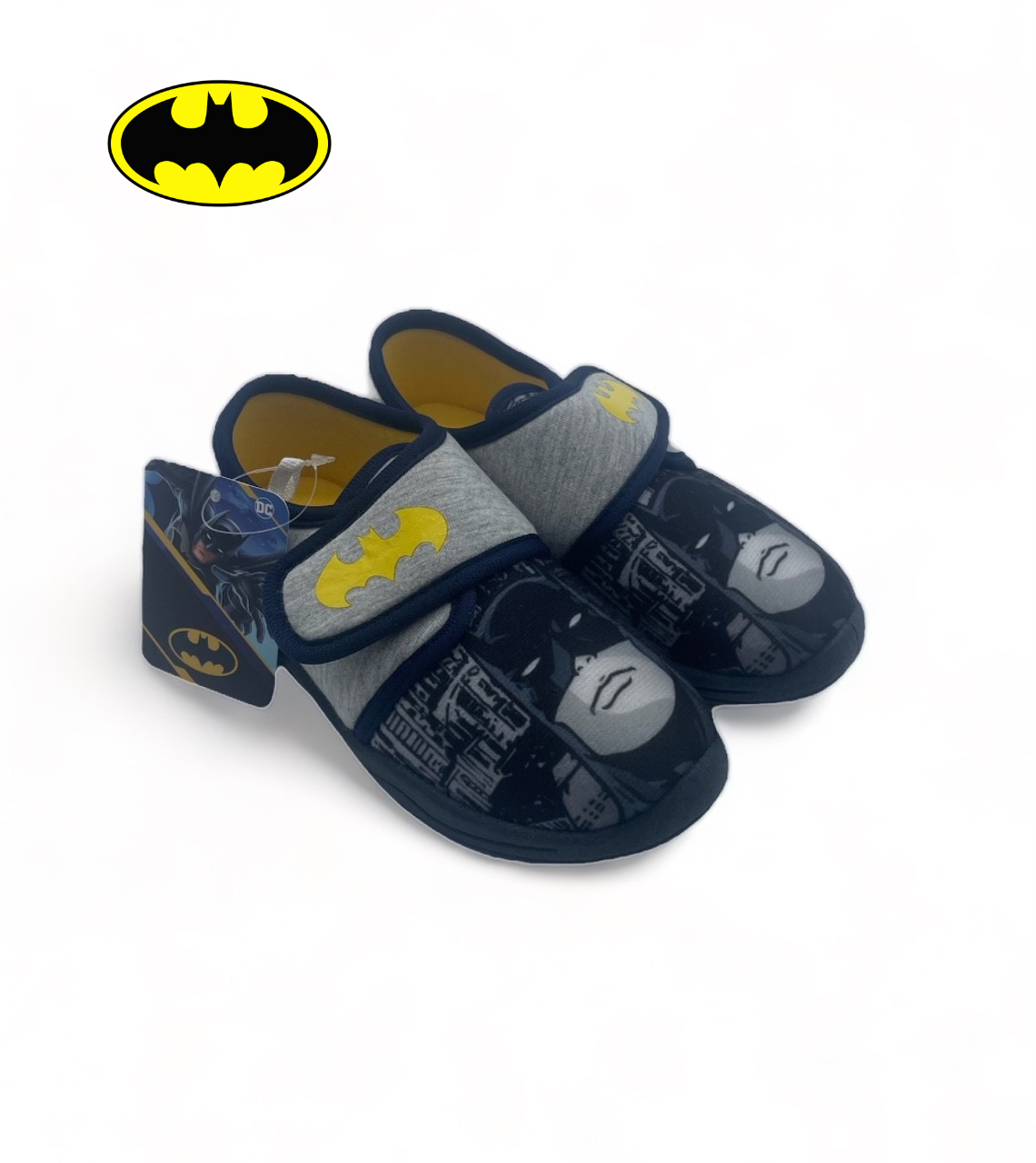 Chaussons Batman à scratch pour enfant - Garçon