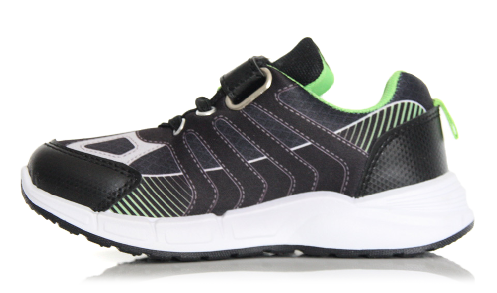 Basket enfant Hulk Marvel noire et verte avec scratch