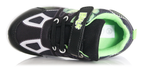 Basket enfant Hulk Marvel noire et verte avec scratch