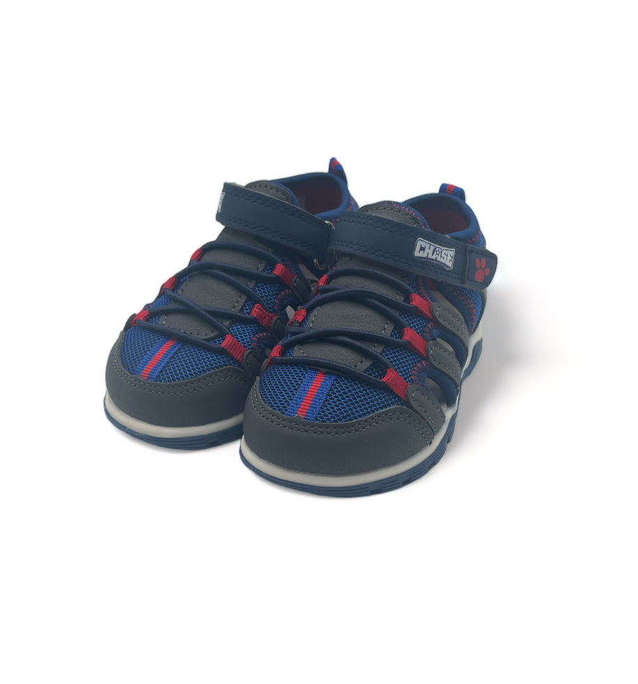 Basket à trous Pat Patrouille Bleu Blanc Rouge garçon - Enfant