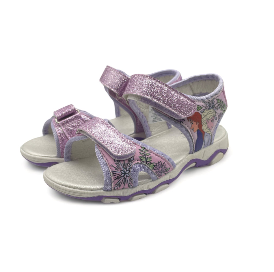 Sandales rose Pailletée La Reine des Neiges Anna pour Fille - Enfant