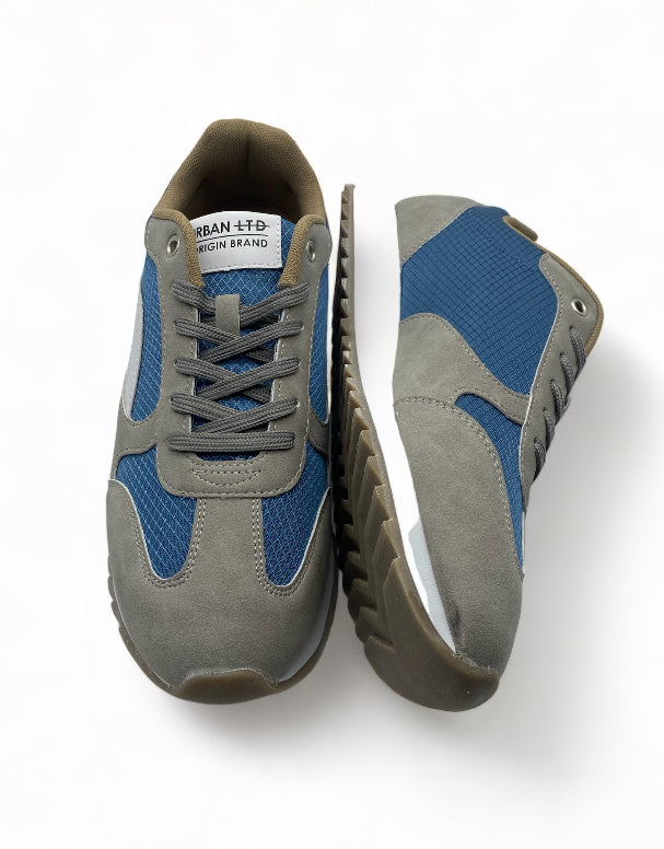 Basket de ville Grise et Bleu marine Sprox - Homme