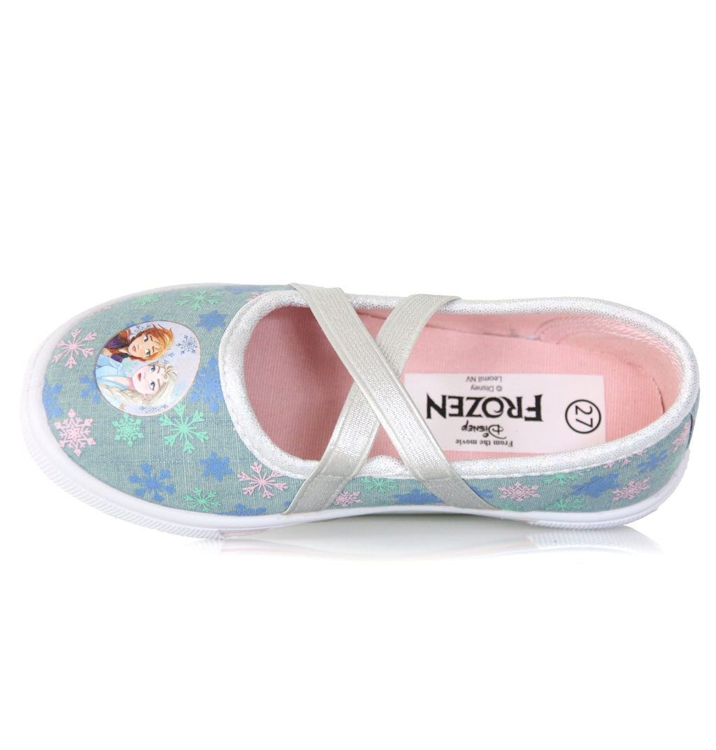 Ballerines Reine des Neiges Anna Elsa Fille Bleu 24 au 32
