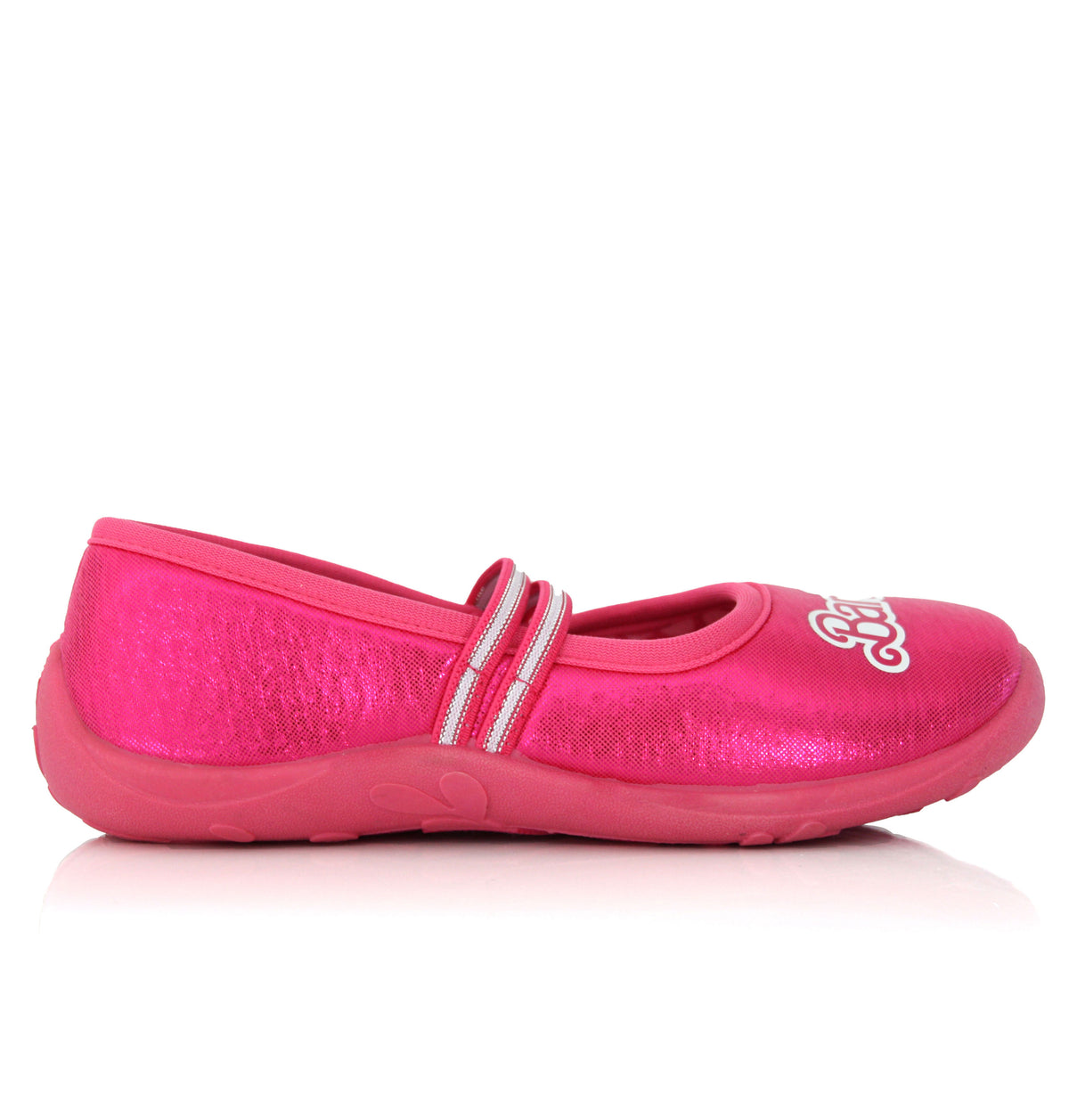 Ballerines Barbie élastique roses fille 24 au 32 Image principale du produit