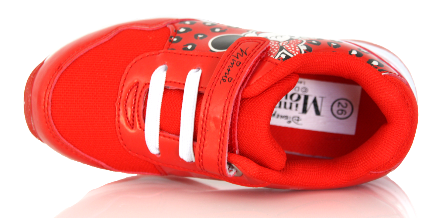 Baskets Enfant Minnie Mouse Rouges