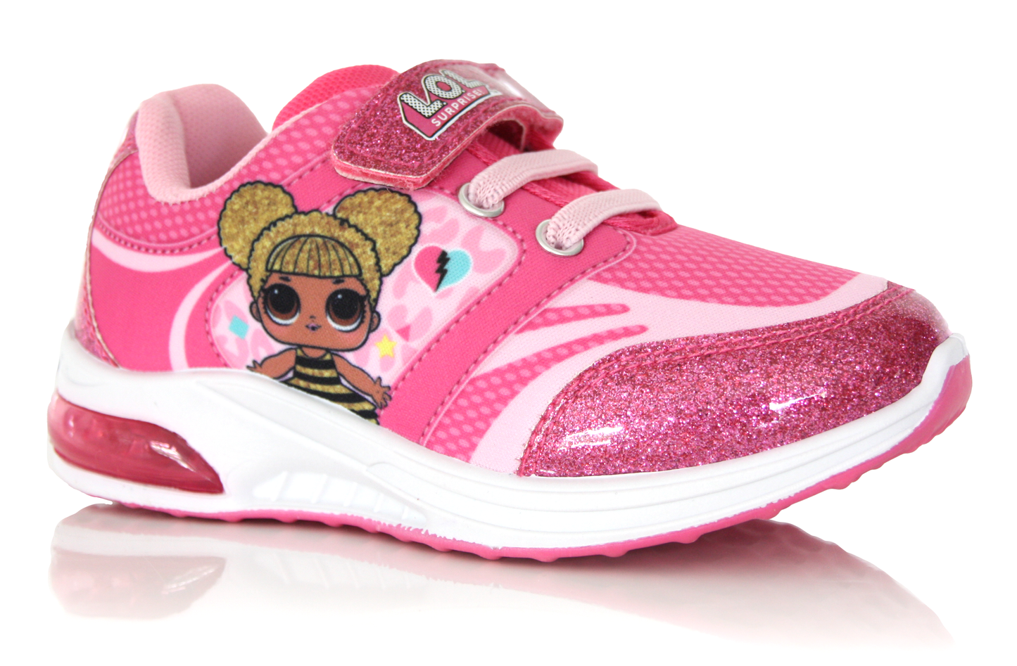 Baskets Enfant LOL Surprise Roses Paillettes & Confort