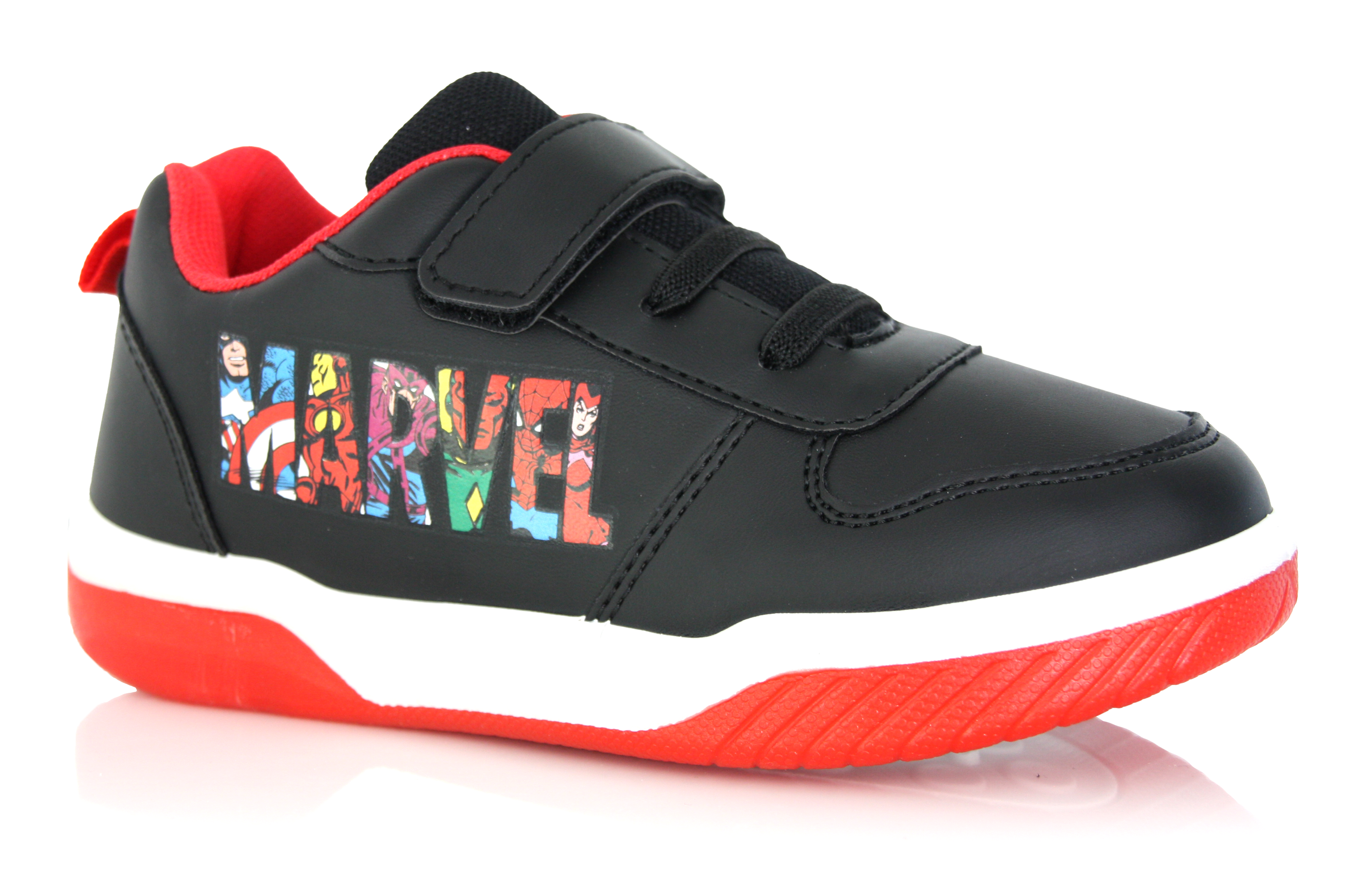 Baskets Enfant Marvel noir et rouge Image secondaire du produit