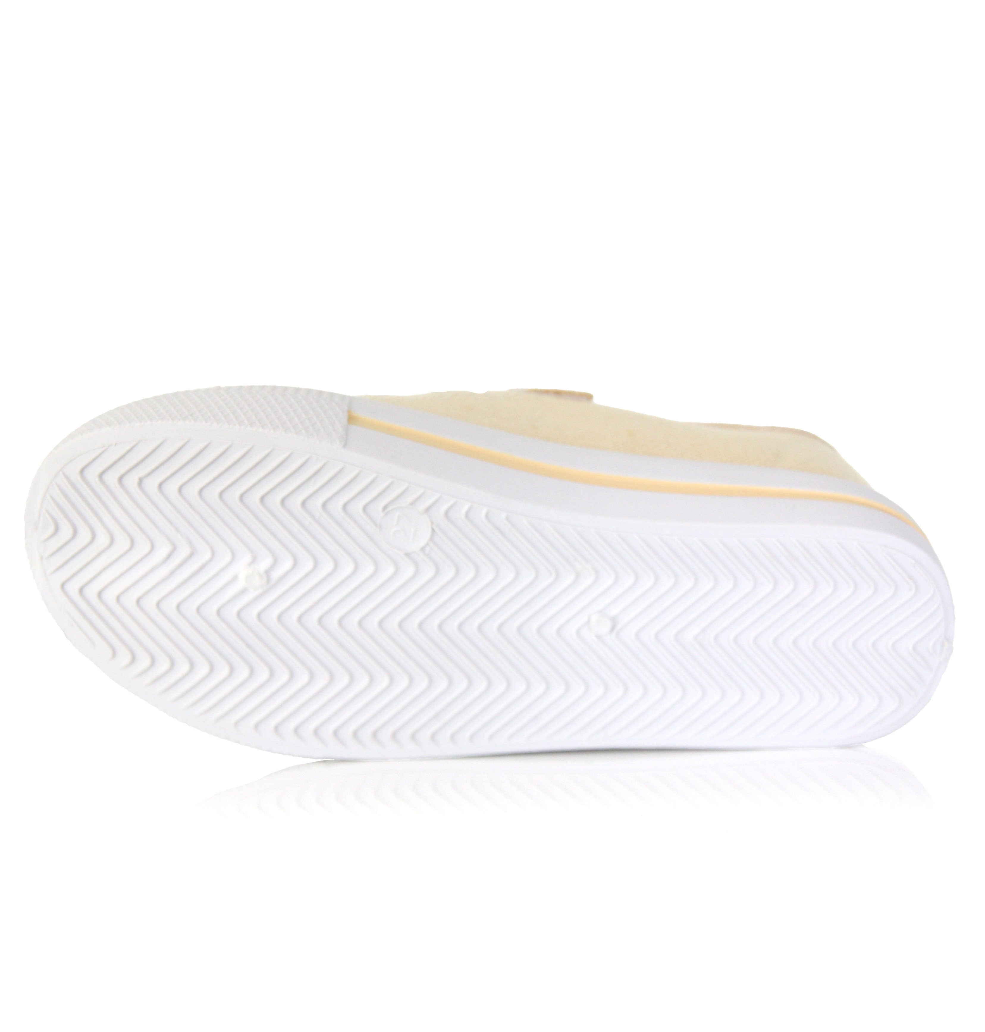 Basket Basse Minnie Beige Fille à Scratch 24 au 32