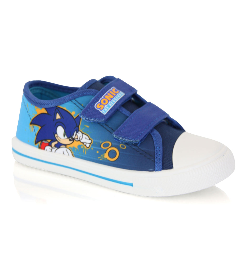 Baskets Enfant Sonic Bleues à Scratch Confort du 25 au 33
