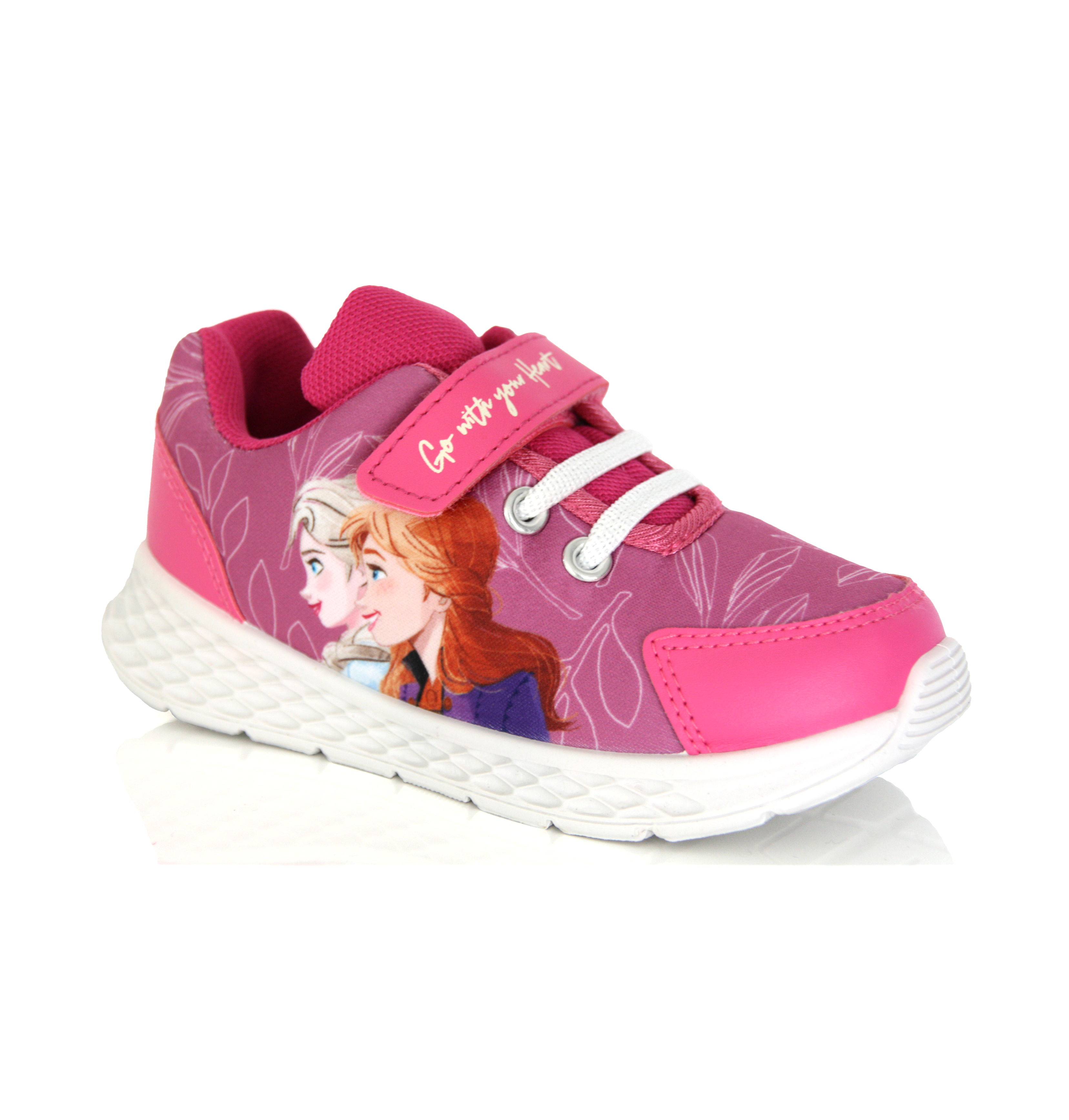 Baskets Fille Reine des Neiges Elsa & Anna Disney Rose Image secondaire du produit