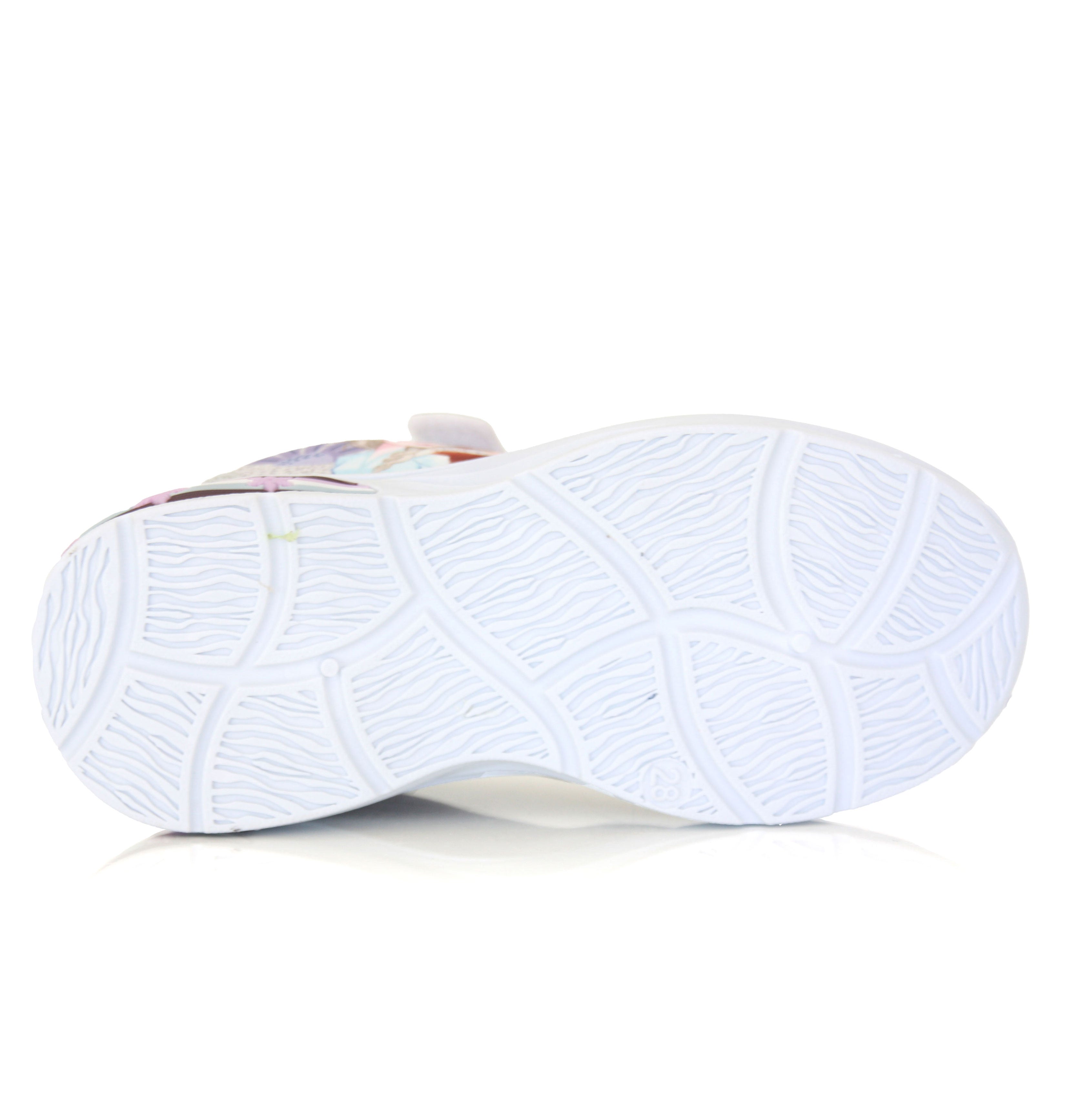 Baskets Fille Reine des Neiges Disney Pailletées Argent du 25 au 33
