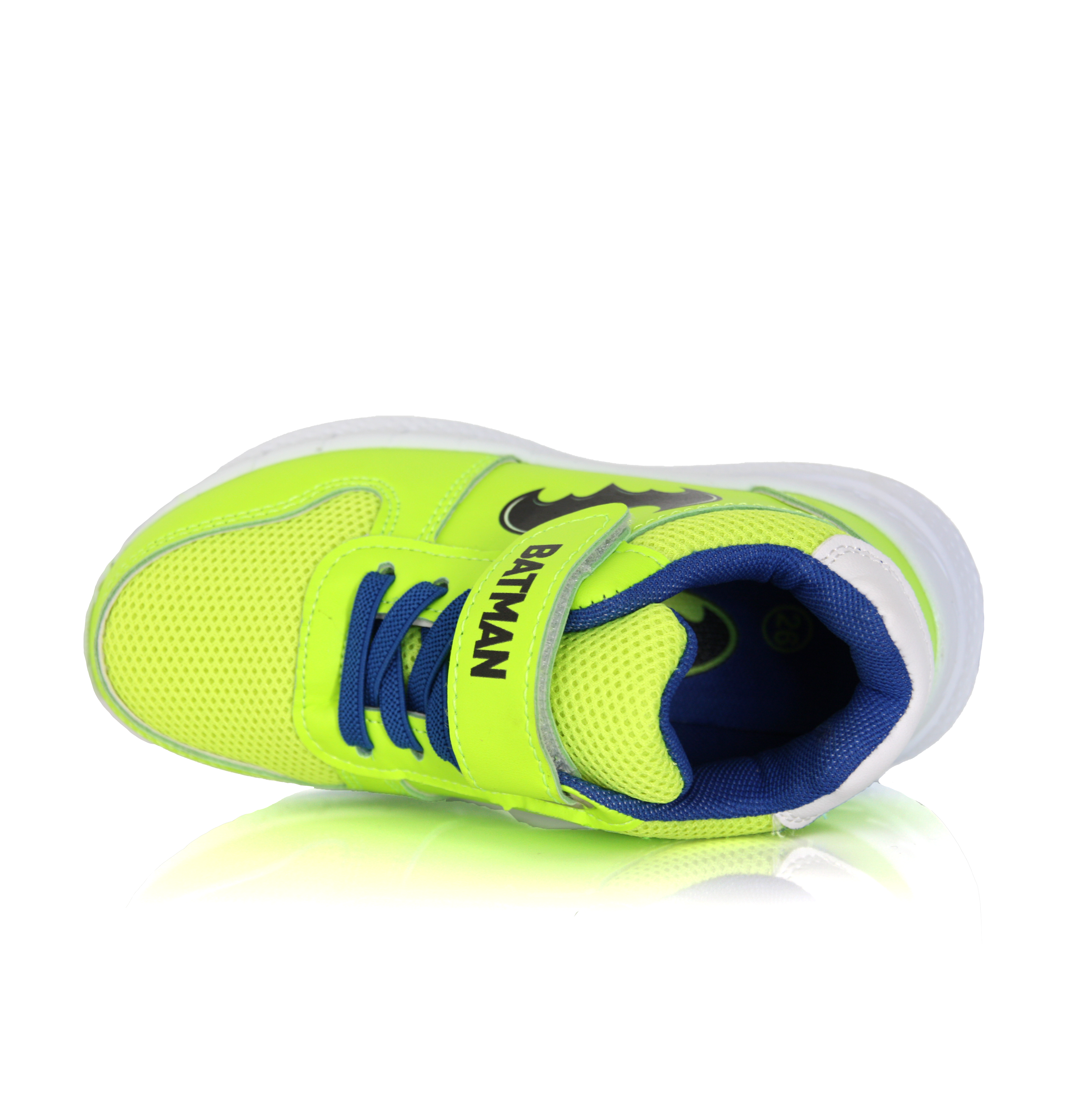 Baskets Enfant Batman jaune fluo