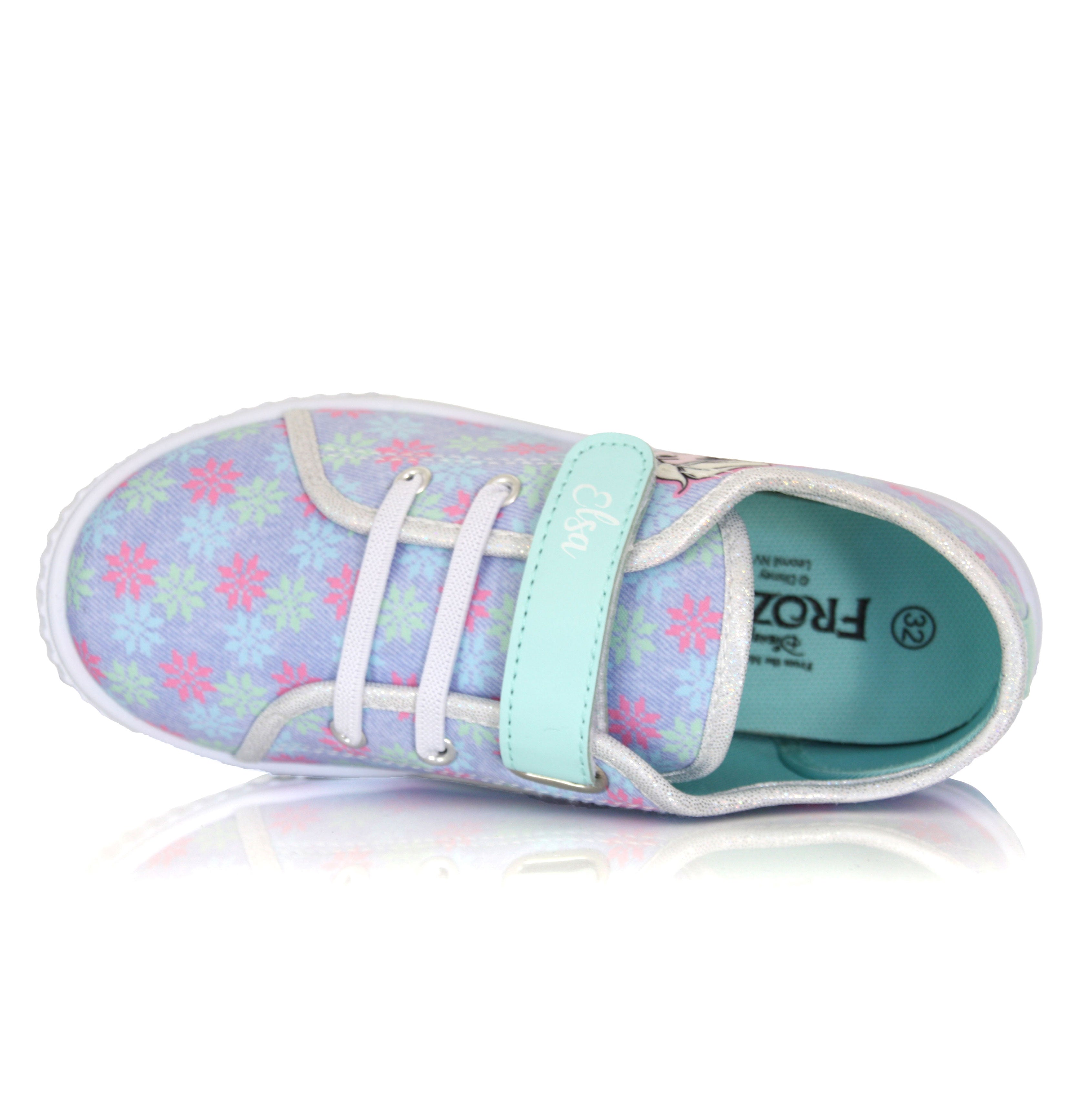 Baskets Basses Lumineuses La Reine des Neiges Elsa 24 au 32