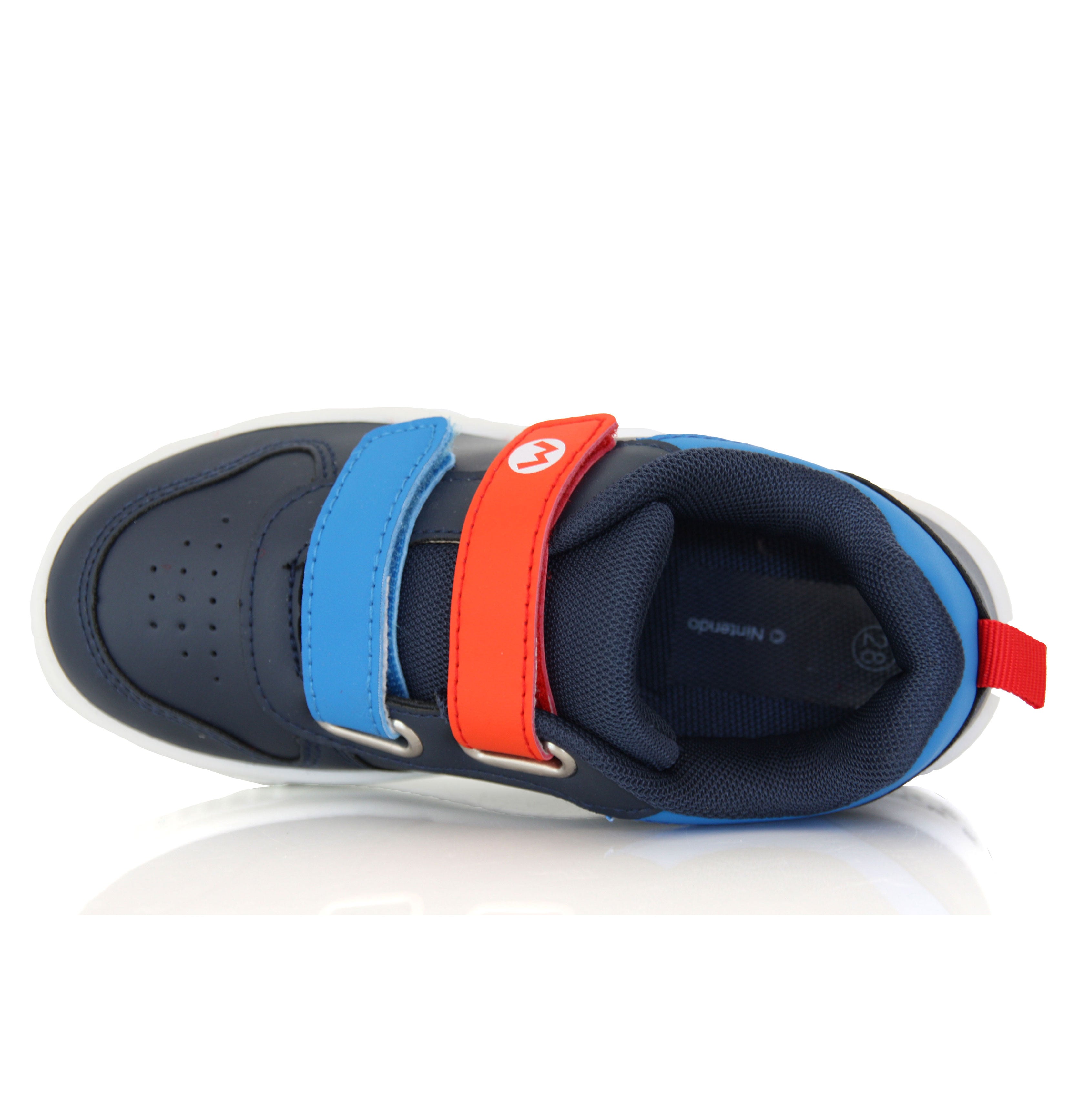 Baskets Enfant Super Mario Bleues & Rouges du 25 au 33