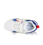 Baskets Enfant Super Mario Lumineuse Blanches & Bleues