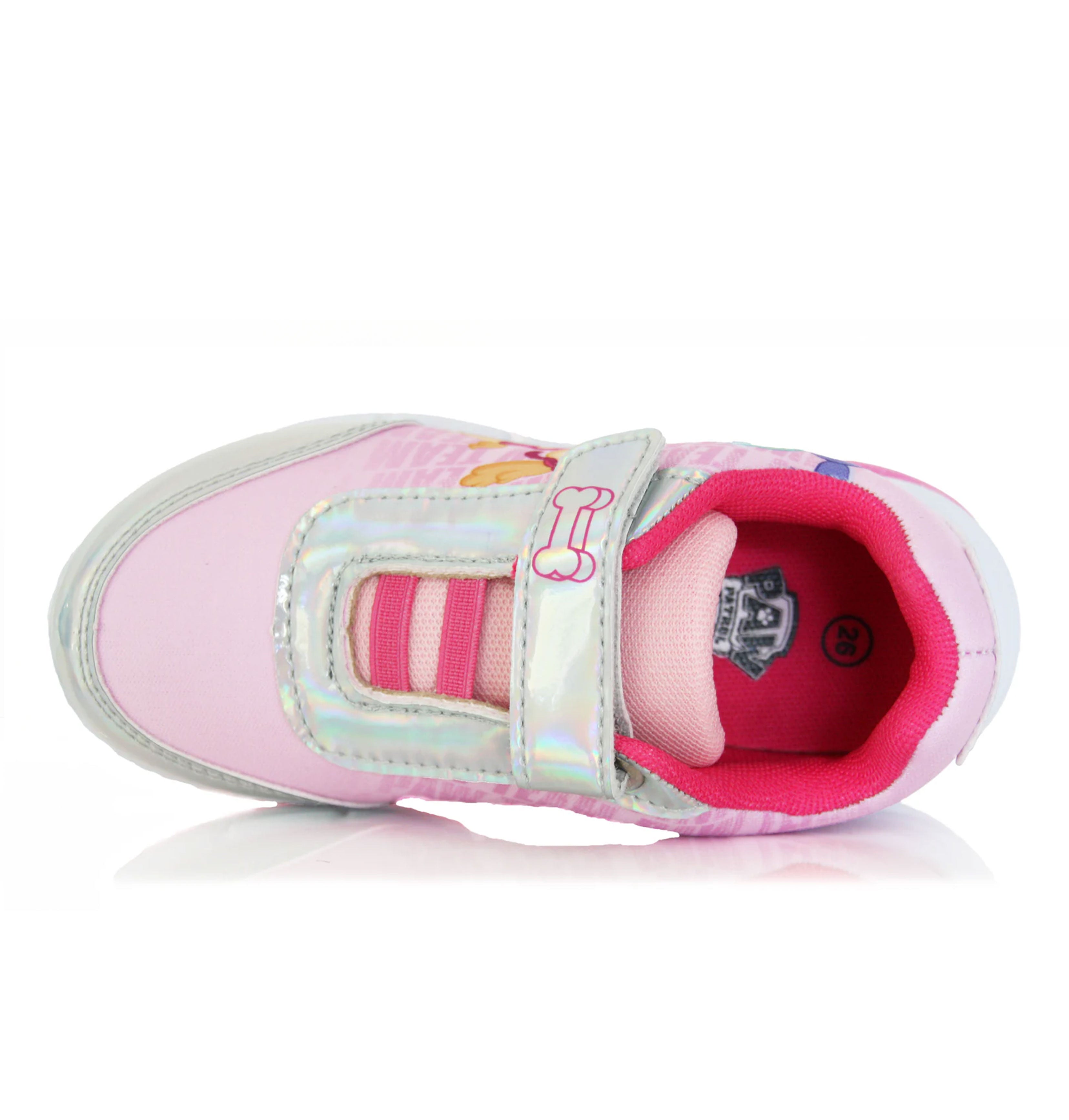 Baskets Fille Pat’ Patrouille Rose Skye & Everest