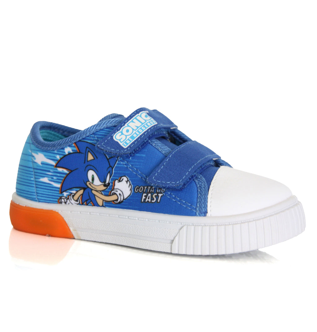 Baskets Basses Lumineuses Sonic Bleues 25 au 33