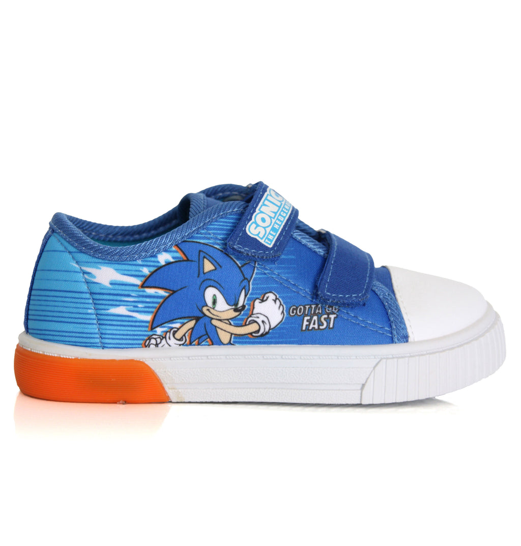 Baskets Basses Lumineuses Sonic Bleues 25 au 33