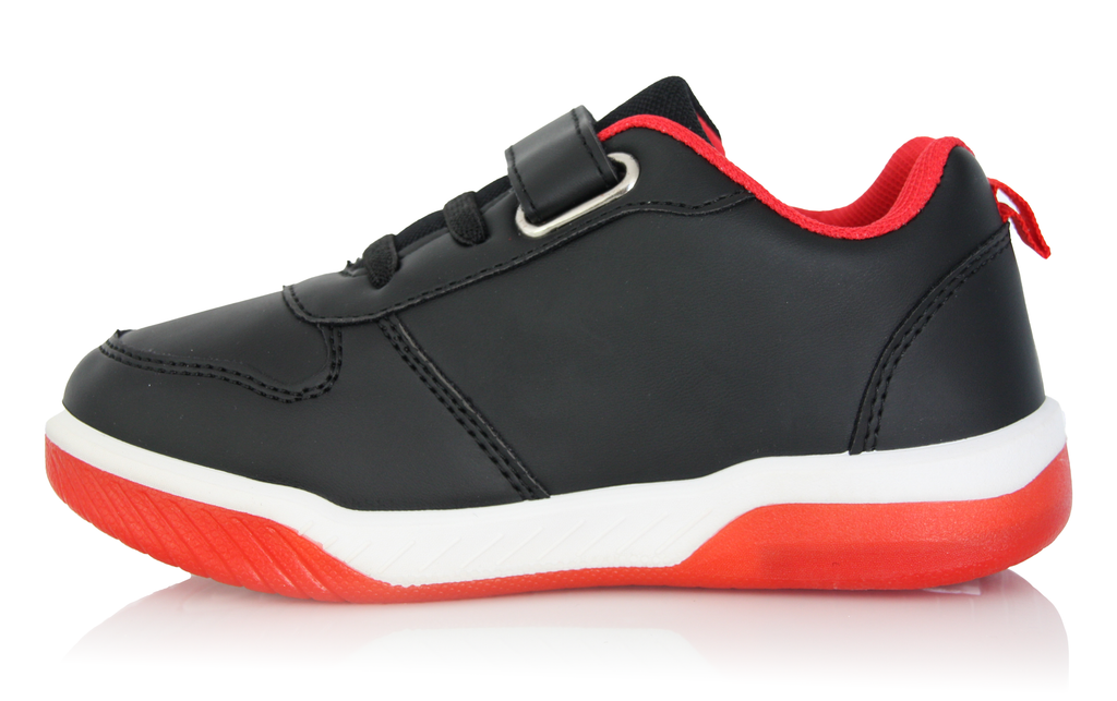 Baskets Enfant Marvel noir et rouge