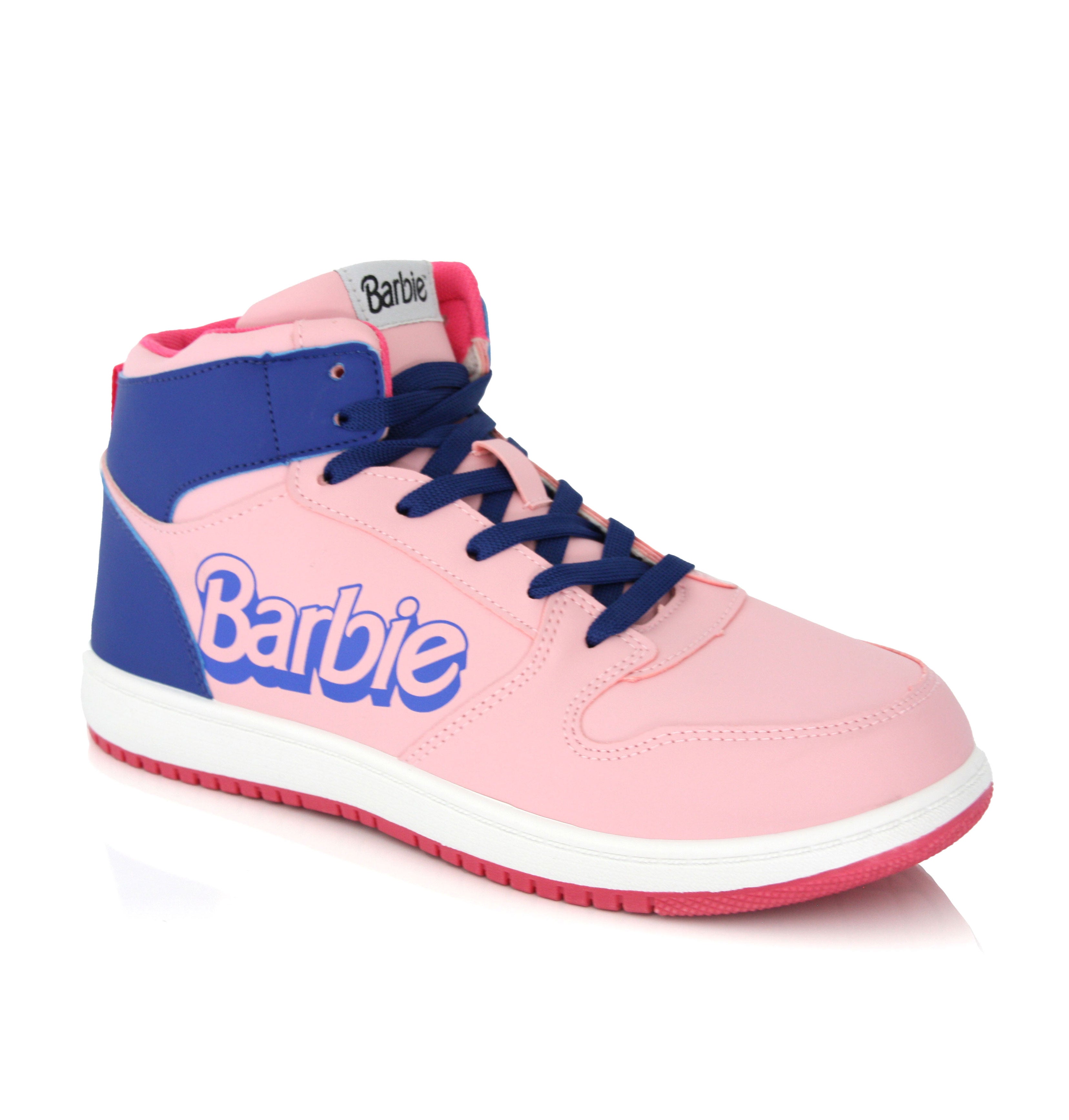 Baskets montantes Barbie roses et bleues 36 au 41 Image secondaire du produit