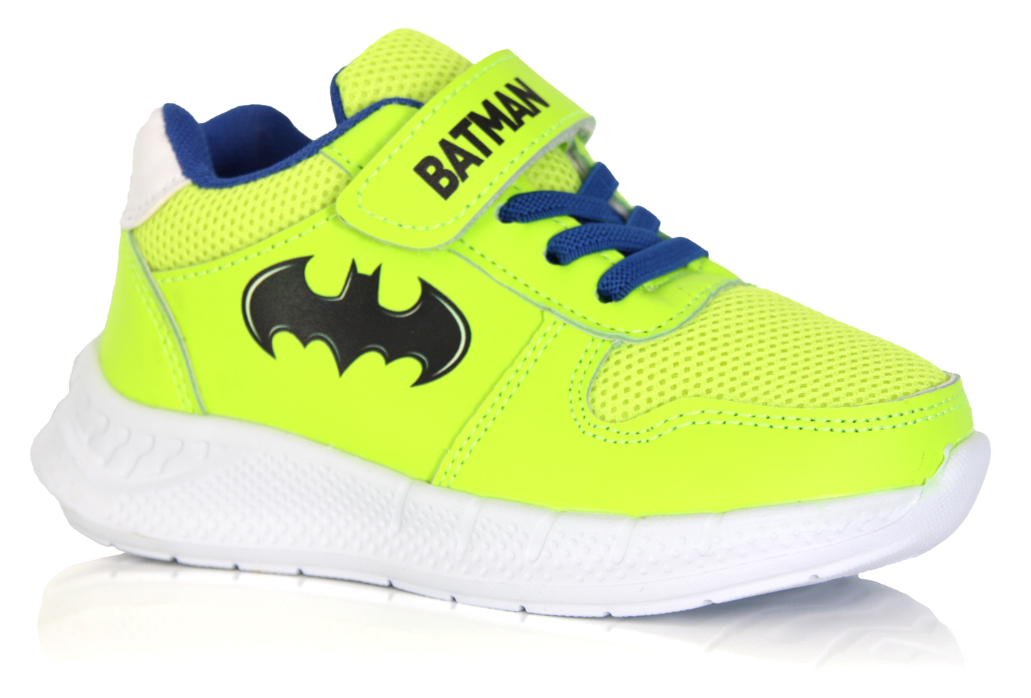 Baskets Enfant Batman jaune fluo