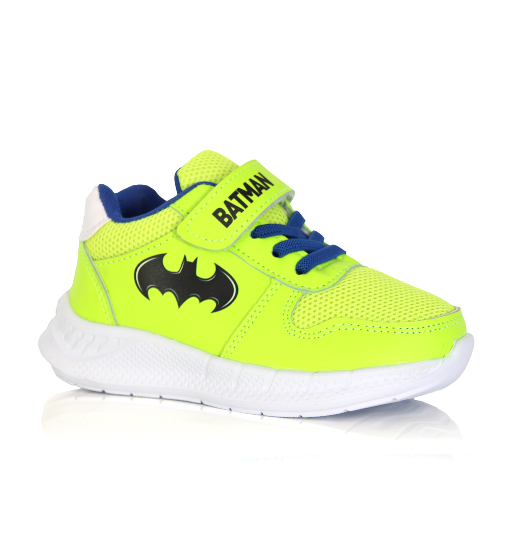 Baskets Enfant Batman jaune fluo